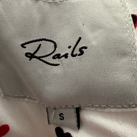 RAILS Val Crush Tie Front Button Down Blouse - Picture 11 of 15